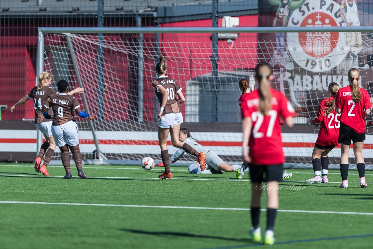 Bild 173 - wBJ FC St. Pauli - Eimsbuetteler TV : Ergebnis: 3:4